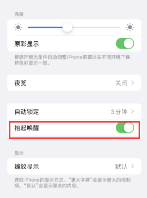 龙里苹果授权维修站分享iPhone轻点无法唤醒怎么办