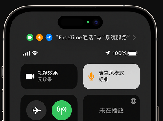 龙里苹果授权维修网点分享iPhone在通话时让你的声音更清晰 