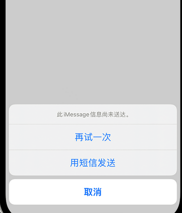 龙里apple维修iPhone上无法正常发送iMessage信息