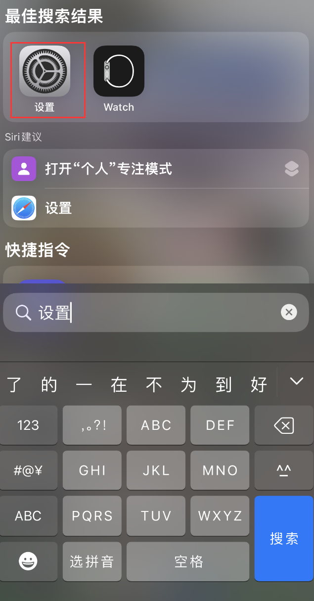 龙里苹果手机维修分享：iPhone 找不到“设置”或“App Store”怎么办？ 