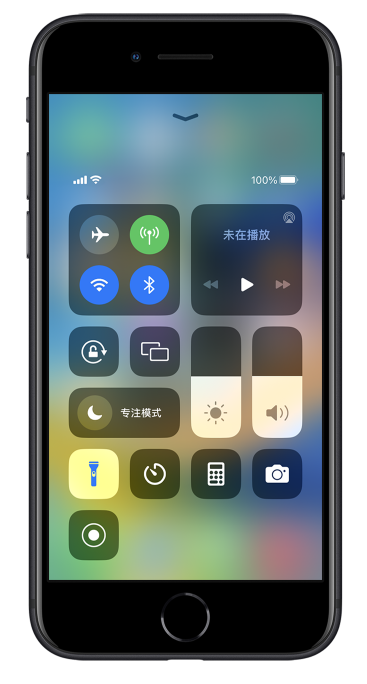 龙里苹果14维修分享苹果iPhone 14 Pro手电筒开启方法 