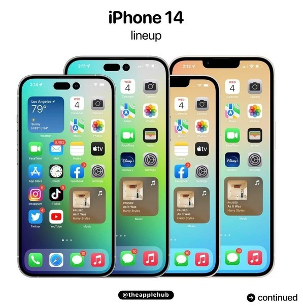 龙里苹果14维修分享iPhone 14全家福 